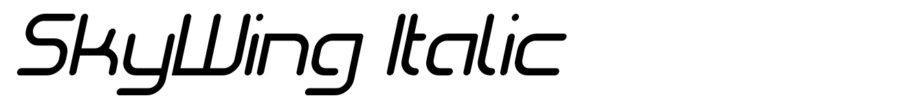 SkyWing Italic